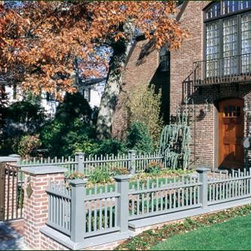 Chatham Fence with Alternating Pickets - Home Fencing And Gates