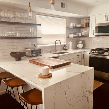 Kitchen and Powder Room Remodel in Washington, DC