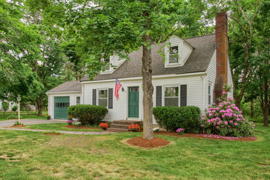 Example of a classic exterior home design in Boston