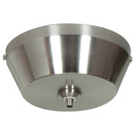 Access Lighting - Unijack, 87107Uj, Spherical Unijack Mono-Pod, Brushed Steel - 1 x 50w  0 Base Bulb (Bulb not included)