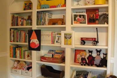 Inspiration for an eclectic kids' room in Charlotte.