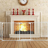 Fireplace Fence Safety Fence Hearth Gate BBQ Metal Fire Gate Pet White