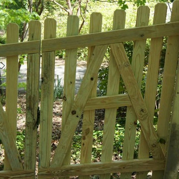 Wood Fencing Projects