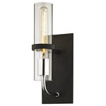 Troy - Troy Xavier 1-LT Wall Light B6191 - Vintage Iron - This Xavier 1-LT Wall Light from Troy has a finish of Vintage Iron and fits in well with any Everyday Modern, Elevated Industrial style decor.