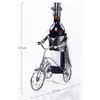 Wine Holder Stainless Steel Wine Rack Modern Metal Wine Rack Tricycle