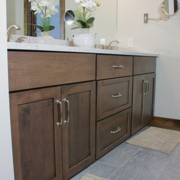 Designed for comfort. Built to last. Custom master bath brings everyday luxury