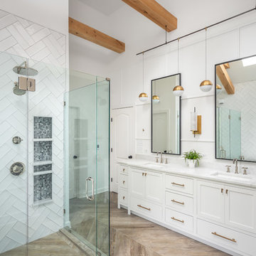 Raleigh Modern Farm Bath Renovation