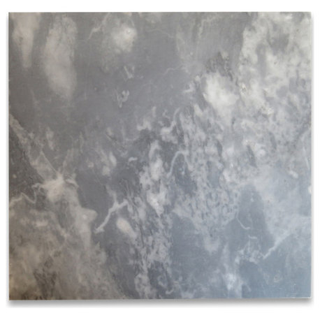 Bardiglio Gray Dark Grey Marble 12 x 12 Tile Honed, 100 sq.ft.
