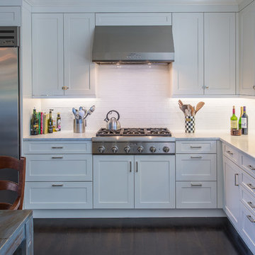 Modern Colonial Kitchen in Westchester County