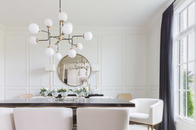Inspiration for a contemporary dining room remodel in Nashville