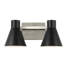 Towner 2-Light Wall/Bath, Black