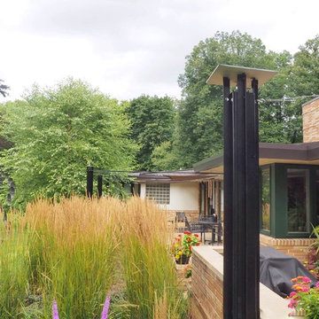 Overhill shading device