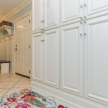 Painted White Kitchen Cabinets