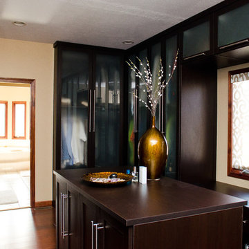 Clean and Concealed Dressing Room
