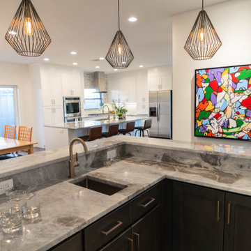 Kitchen, Office, Living room, Bar
