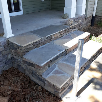 Stone steps and stairs