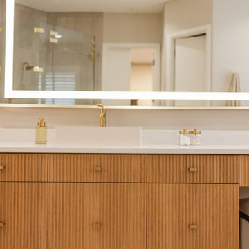 Lux Modern Spa Master bathroom