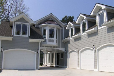 Traditional exterior home idea in Charlotte