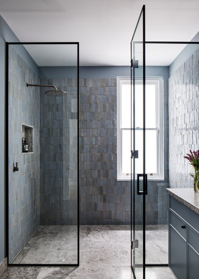 Transitional Bathroom by March Twice Interiors