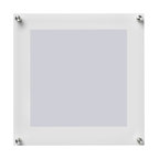 14x14" Acrylic Single Panel + Magnet Frame for 12x12" Art