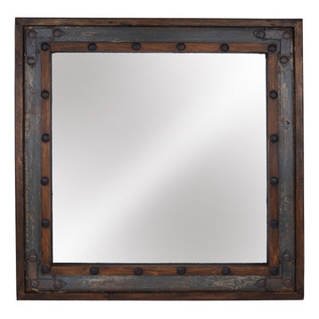 rustic farmhouse mirrors for bathroom