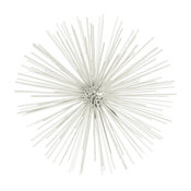Urban Trends Metal Statue With White