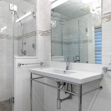 Industrial-style Sink and shower