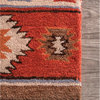 Nuloom Wool 5' X 8' Rectangle Area Rugs In Wine Finish 200SPVE04C-508