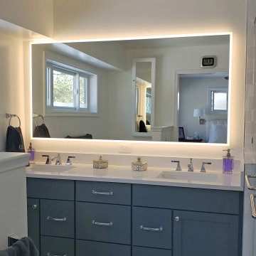 Reflection and Light Master Bath