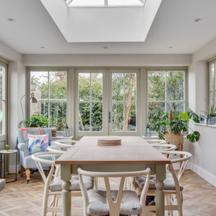 Inspiration for a traditional dining room in Berkshire.
