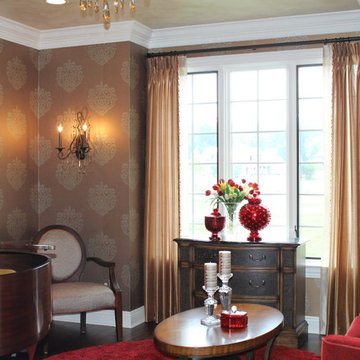 transitional music room