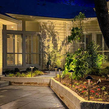 Modern Geometric Oasis: A Contemporary Backyard Retreat | Dallas, TX