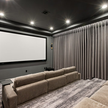 Beautiful Home Theater Remodel at The Oaks Calabasas