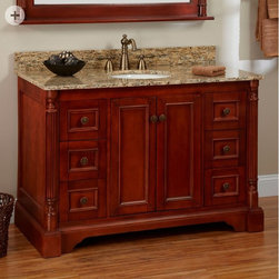 Customize Solid Wood Bathroom Vanity- - Products