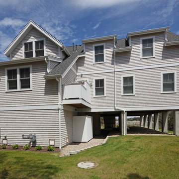 Elevated Home on Megansett Harbor