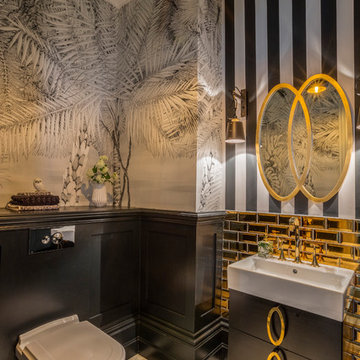 Black & Gold Bathroom