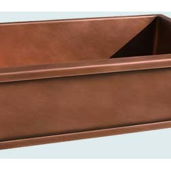 Copper Sink  |  Handcrafted Metal - Kitchen Sinks