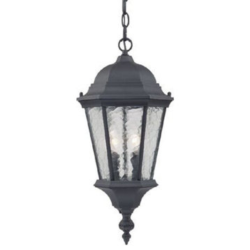 Acclaim Lighting 5516BK Telfair - Two Light Outdoor Hanging Lantern