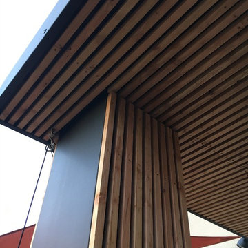 REAMENAGEMENT D'UNE TERRASSE sur POMPADOUR