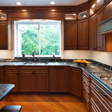 Raised Panel Cherry Kitchen