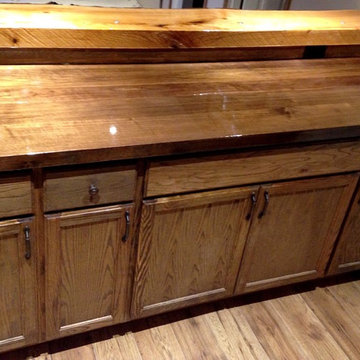 Rustic Royal Oak Basement
