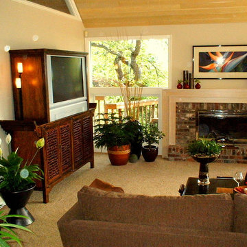 ASIAN THEME FAMILY ROOM