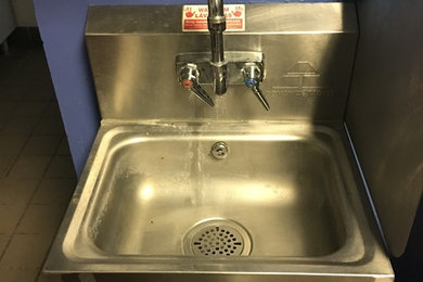 Commercial kitchen faucet upgrade