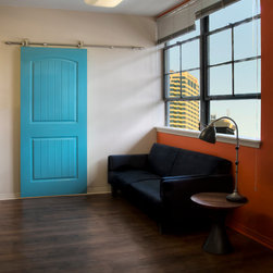 Installed Modern Barn Doors - Products