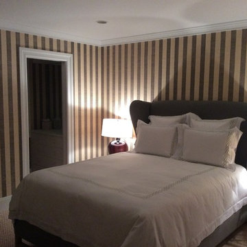 Fabric Wallcover in Kids Room