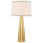 Elk Home - Elk Home 77107 Hightower - One Light Table Lamp - The Hightower table lamp is made from resin with aHightower One Light  Gold Leaf White Line *UL Approved: YES Energy Star Qualified: n/a ADA Certified: n/a  *Number of Lights: Lamp: 1-*Wattage:150w A21 3-Way bulb(s) *Bulb Included:No *Bulb Type:A21 3-Way *Finish Type:Gold Leaf