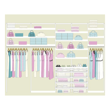Closet Weight Loss (No More Muffin Tops)- The lady of many PURSES not shoes!