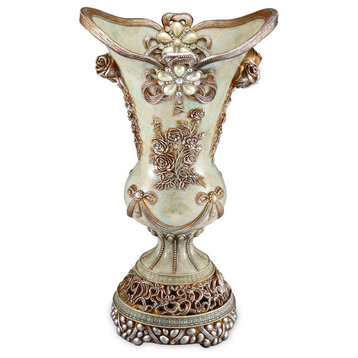 Vintage Rose Vase