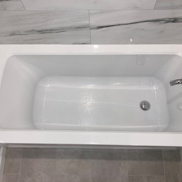 Reston Bath - Floating Grey Vanity