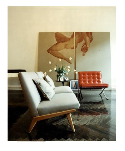 Mid Century Modern Eclectic Living Room mid-century modern with a touch of paris Mid Century Modern Eclectic Living Room mid-century modern with a touch of paris